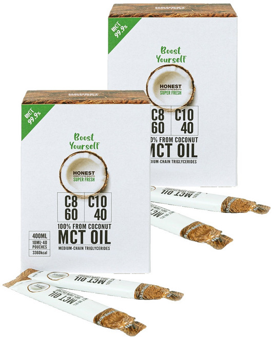 어니스트 코코넛 MCT오일 C8C10 40p, 2개, 400ml