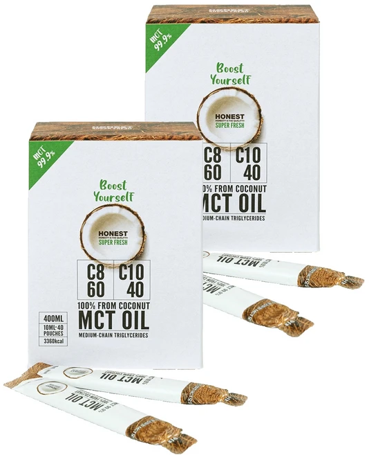 어니스트 코코넛 MCT오일 C8 C10 40p, 400ml, 2개 - 쿠팡