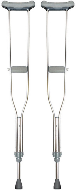 수성 알루미늄 목발, 2개