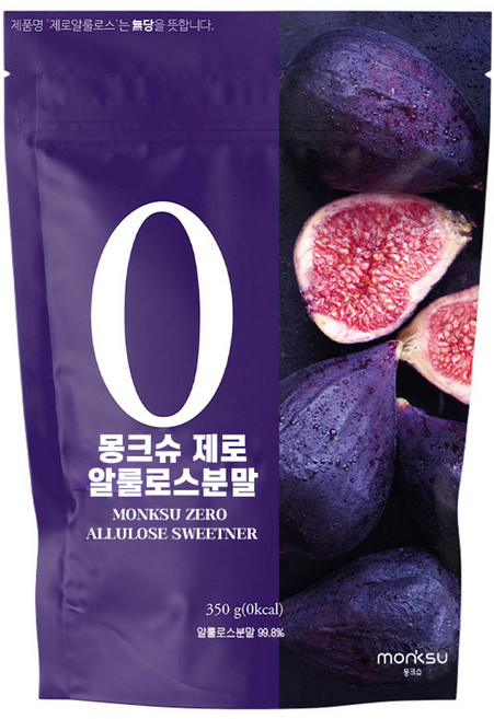 몽크슈 제로 알룰로스 분말, 350g, 1개