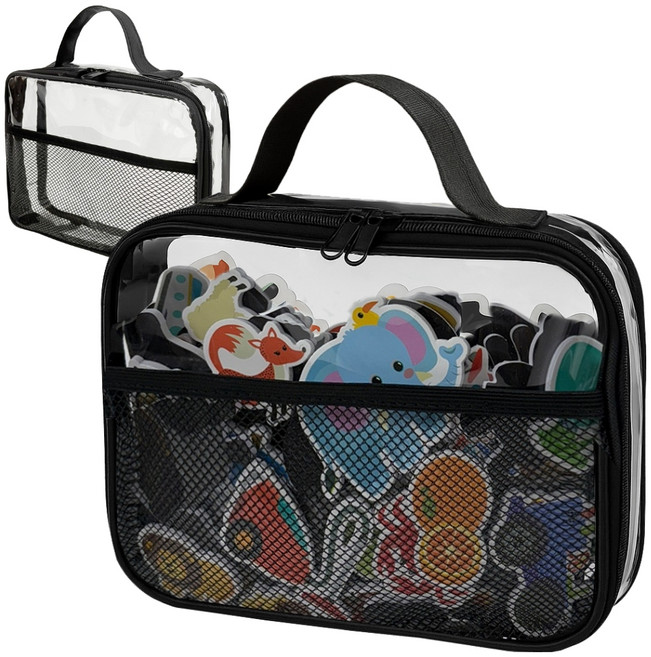 하늬통상 투명 수납 파우치