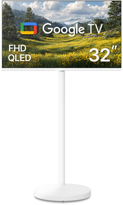 10위 - 한성컴퓨터 FHD QLED 뷰스타일 이동형 스마트 TV 스탠드 세트, 3200FSQ(TV), HMA2000(