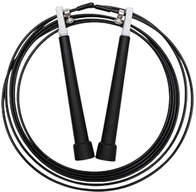 글로피니 와이어 다이어트 줄넘기, 블랙, 1개