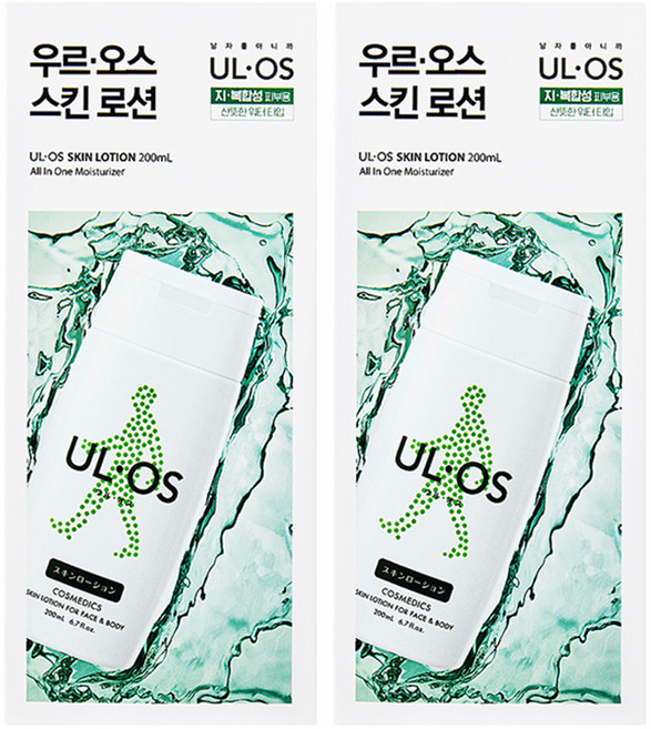 7위 - 우르오스 올인원 모이스처라이저 스킨로션 지복합성, 200ml, 2개