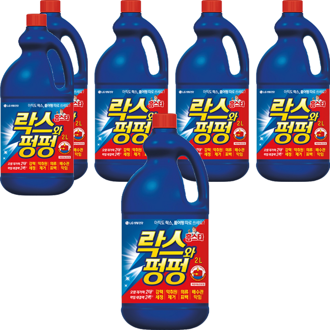 홈스타 락스와 펑펑, 2L, 6개