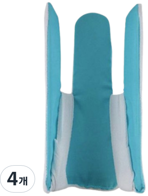 펠리스제이 Dr 펠리스제이 깁스환자 양말신기 간편한 보조도구 스카이블루, 4개
