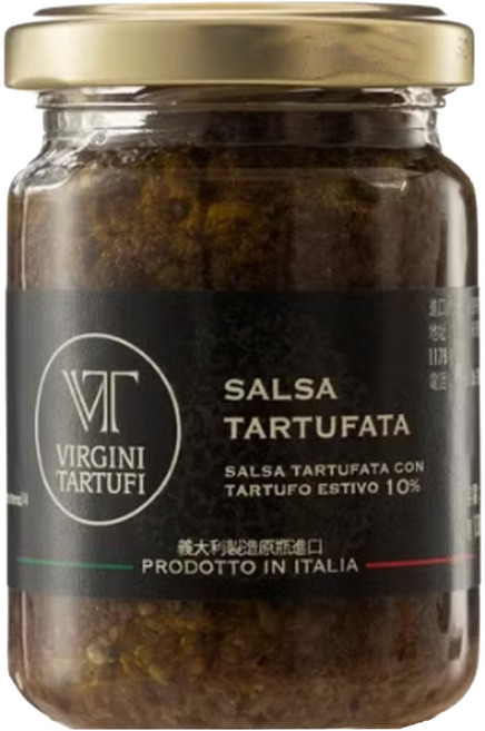 VIRGINI TARTUFI 夏季黑松露醬10%, 130g, 1罐