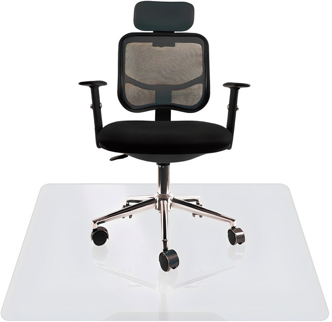 마켓플랜 바닥긁힘 방지 체어매트, 1개