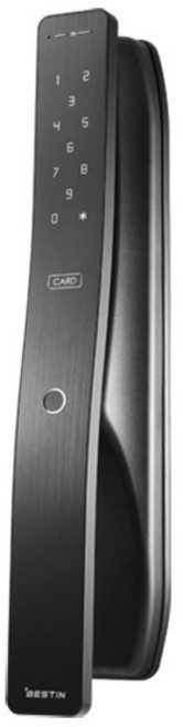 BESTIN 디지털 도어락 원스텝 푸시풀 IDL-300FWN, IDL-300FWNH(블랙헤어라인), 고객직접설치