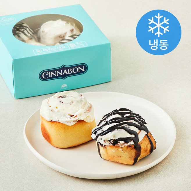 시나본 더블초코 미니본 4구팩 (냉동), 340g, 1개입, 1개