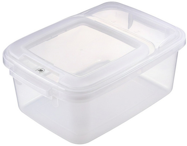 GIMI 吉米 新型密封防潮米箱 6kg 透明白 K-777 34.5 x 24.4 x 14cm 1個