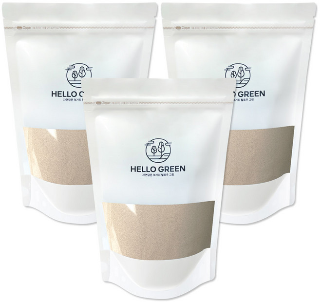헬로우그린 차전자피 분말, 250g, 3개