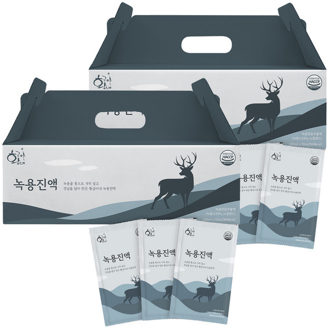 황금이네 녹용진액 30p, 3L, 2개