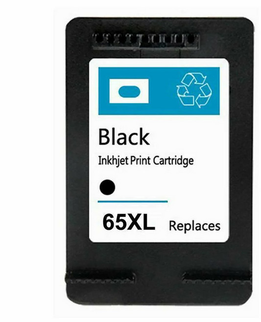 NEXTPAGE 台灣榮工 HP 高容量 環保相容墨水匣 HP DJ 3720 3721 3723適用 NO.65XL/N9K04AA, 黑色, 1個