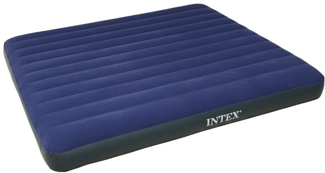 INTEX 雙人充氣床, 深藍色