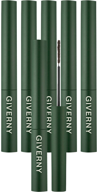지베르니 밀착 센서티브 마스카라 4g, 02 블랙브라운, 6개