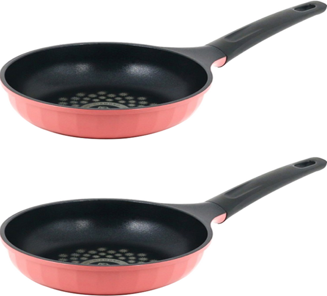 키친아트 F1 칼라 다이아몬드 후라이팬, 20cm, 2개