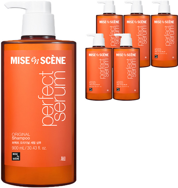 mise en scene 魅尚萱 完美原創精華洗髮乳, 900ml, 6個