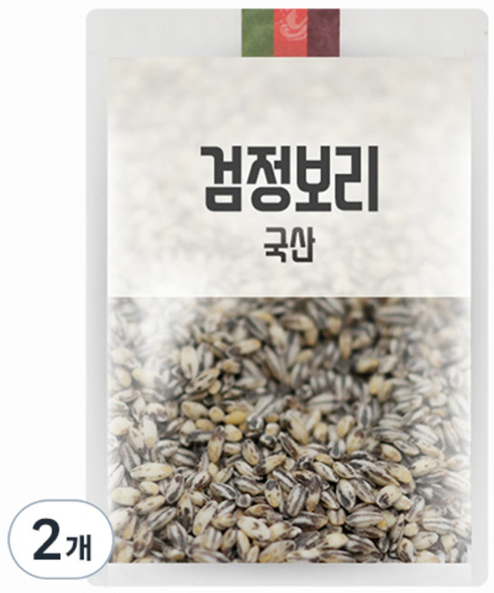 조은약초 검정보리 블랙보리, 2kg, 2개