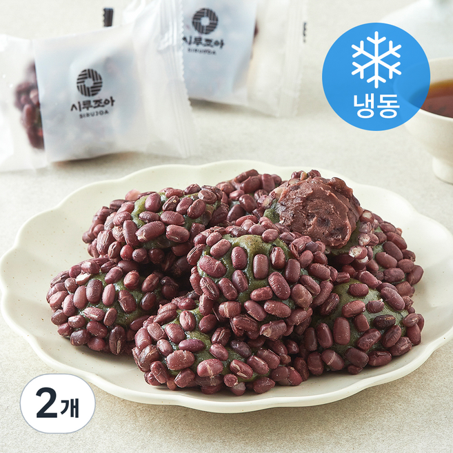 시루조아 오메기떡 (냉동), 500g, 2개, 1개입