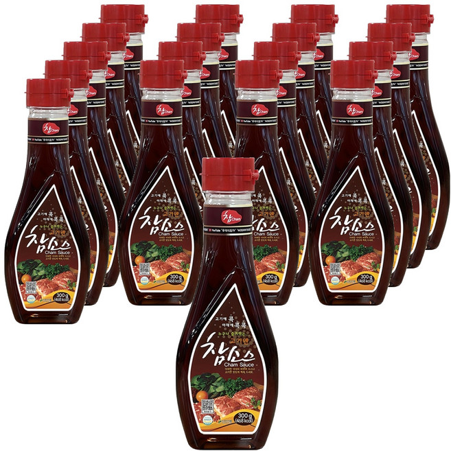 참 우리식품 고기엔 참소스, 300g, 18개