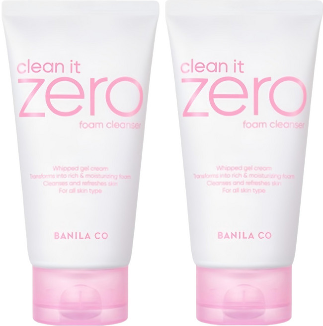바닐라코 클린 잇 제로 폼 클렌저, 150ml, 2개