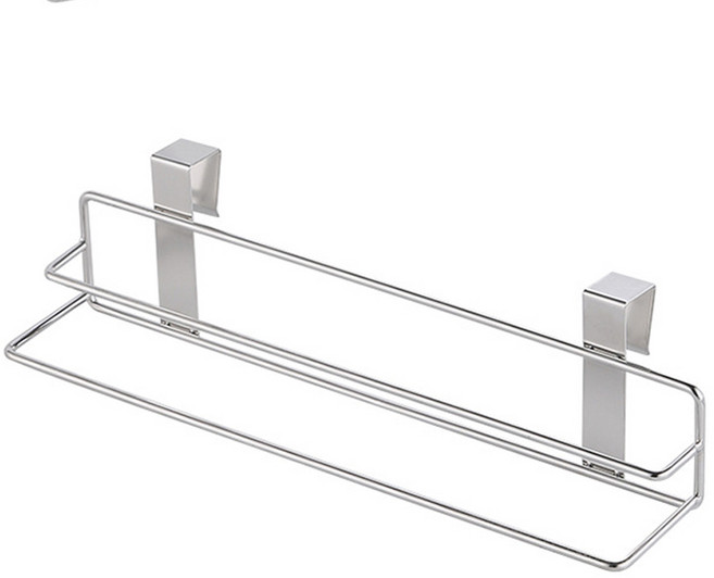 아리코 스테인리스 2단 행주걸이, 실버, 1개