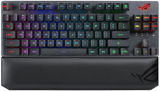ASUS 華碩 ROG Scope NX WL DX Wireless 鍵盤 PBT 青軸 背光 黑色 XA09