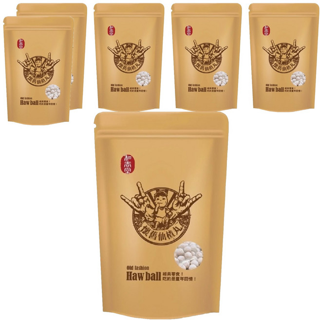 麗紳和春堂 孩子王懷舊仙楂丸, 100g, 6包