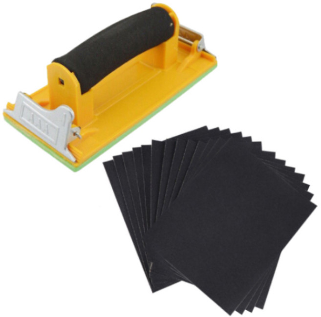 종원 핸들 + 종이사포 14p 세트, 1세트