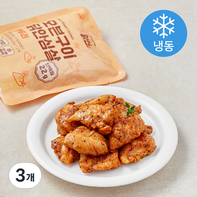 닭신 오븐구이 닭안심살 탄두리 (냉동), 100g, 3개
