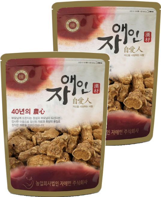 자애인 볶은 둥굴레, 300g, 2개