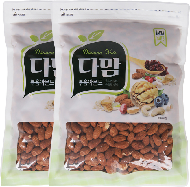 다맘 볶음아몬드, 1kg, 2개