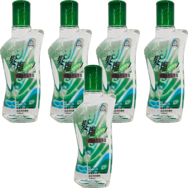 美吾髮 捲髮造型髮雕露, 240ml, 5件