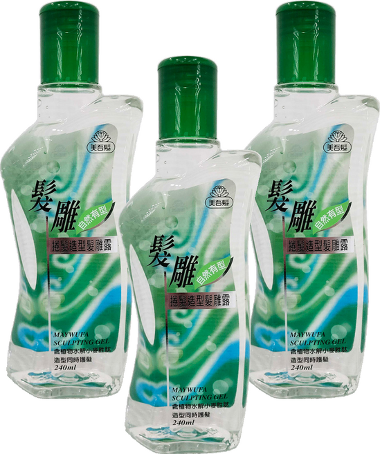 美吾髮 捲髮造型髮雕露, 240ml, 3件