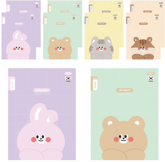 펜피아 800 초등제본 3-6 알림장, 랜덤발송, 10개