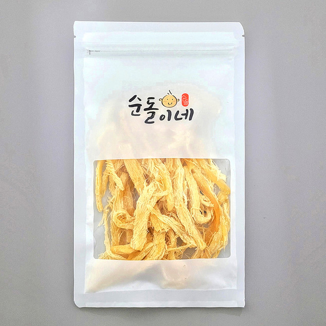 순돌이네 땅콩버터 오징어채, 1개, 100g