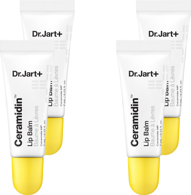 닥터자르트 세라마이딘 립밤, 무향, 7g, 4개