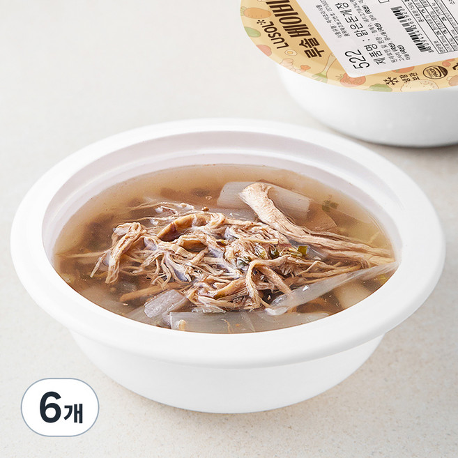 루솔 맑은 돈개장 522, 150g, 6개