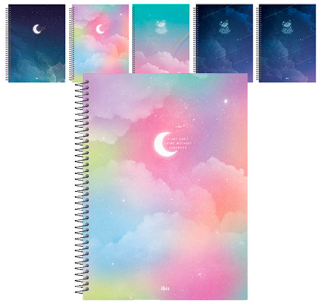 아이비스 두꺼운 연습장 은하수, 랜덤 발송, 6개