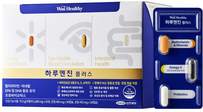 위시헬씨 하루엔진 플러스, 30정, 1개