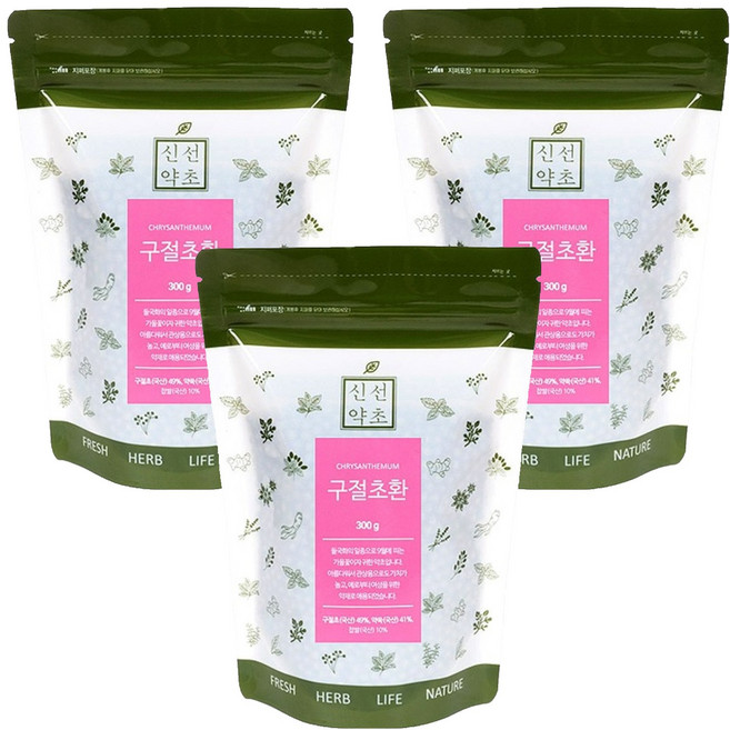 신선약초 구절초환, 3개, 300g