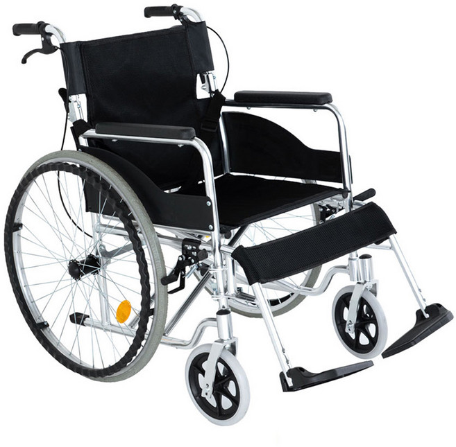 라이프헬퍼 경량 접이식 수동식 휠체어, 1개