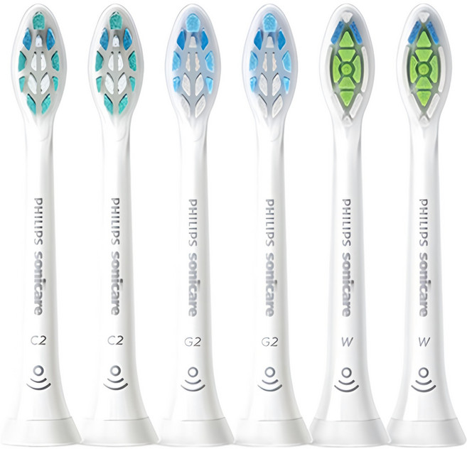 PHILIPS 飛利浦 sonicare DC Smart智能刷頭6件組, 1組, HX9026/98