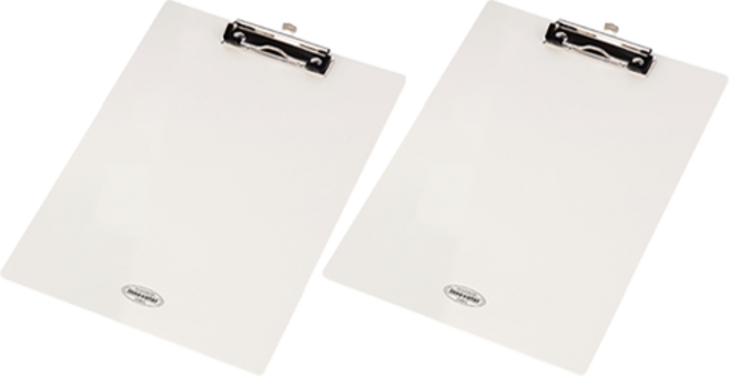 시스맥스 컬러 클립보드 A4, 아이보리, 2개