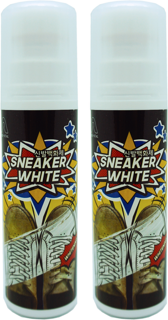 슈바이탈 신발 백화제, 2개, 75ml