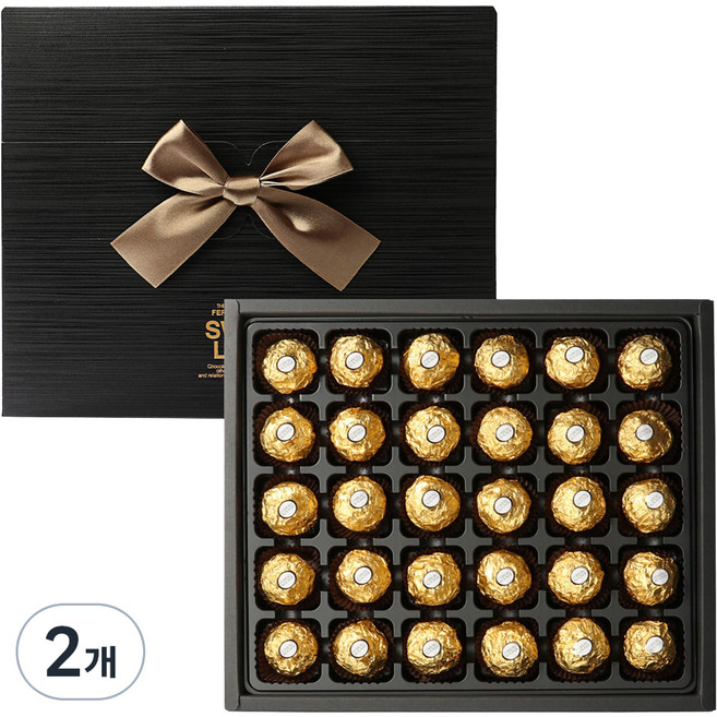 FERRERO ROCHER 金莎 巧克力禮盒 T30, 375g, 2個