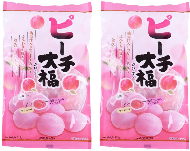 쿠보타 복숭아 찹쌀떡, 113g, 2개