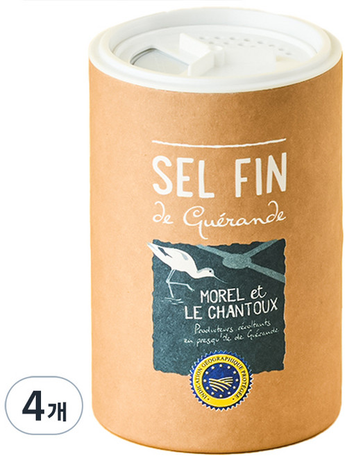 게랑드 토판 천일염 고운소금, 150g, 4개