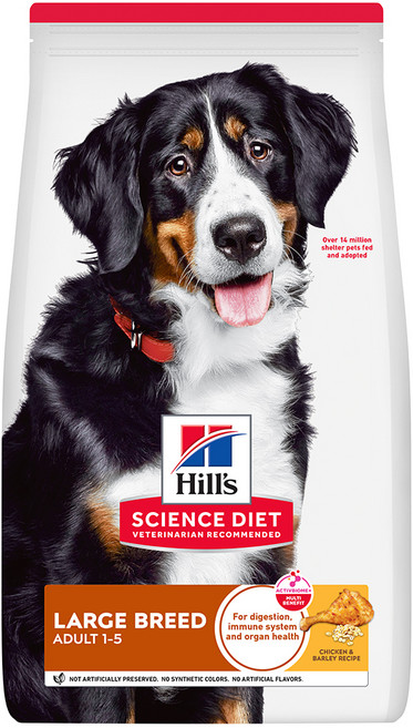 힐스사이언스다이어트 강아지 라지브리드 기능성 사료, 어덜트, 15kg, 1개